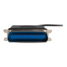 StarTech.com 10 ft USB to Parallel Printer Adapter - M/M - USB to ieee