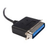 StarTech.com 10 ft USB to Parallel Printer Adapter - M/M - USB to ieee