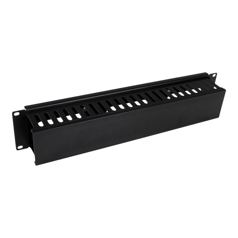 Panel Canaleta Horizontal 2U Con Cubierta Rack | APLIUM