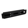 Panel Canaleta Horizontal 2U Con Cubierta Rack | APLIUM