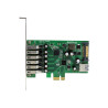 StarTech.com Adaptador tarjeta PCI Express 7 puertos USB 3.0 con alime