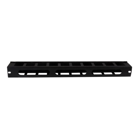 StarTech.com Panel Canaleta Horizontal de 1U con Cubierta para Gestión