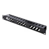 StarTech.com Panel Canaleta Horizontal de 1U con Cubierta para Gestión