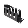 StarTech.com Panel Canaleta Horizontal de 1U con Cubierta para Gestión