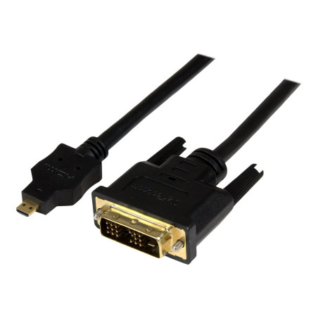 StarTech.com Adaptador Cable Conversor de 1m Micro HDMI a DVI-D para T