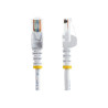 Cable De Red 0.5M Blanco CAT5E Ethernet Sin Enganche | APLIUM