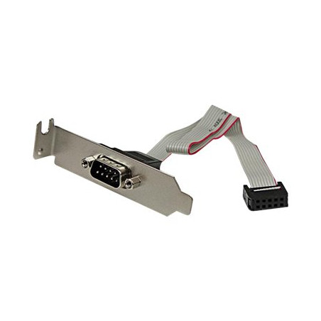 Bracket Perfil Bajo 1X Serie DB9 Serial | APLIUM