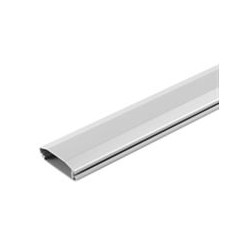 Aluminum Cable Cover Silver,