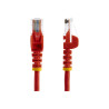 Cable De Red De 5M Rojo CAT5E Ethernet Sin Enganche | APLIUM