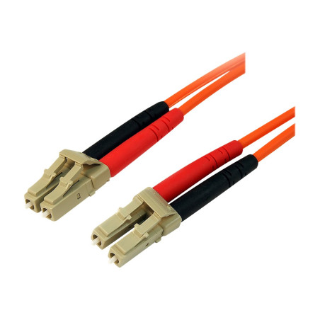 StarTech.com Cable Patch de Fibra Duplex Multimodo 50/125 10m LC a LC