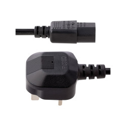 Cable Alimentacion Ordenador 3M C13 A Clavija Inglesa | APLIUM