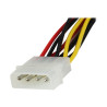 12" LP4 to 2x Right Angle SATA Power | APLIUM