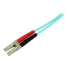 StarTech.com Cable de 10m de Fibra Multimodo OM3 LC a LC UPC - Cable d