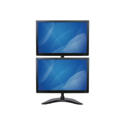 StarTech.com Soporte Vertical de Acero de Servicio Pesado para dos Mon