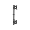 StarTech.com Soporte Vertical de Acero de Servicio Pesado para dos Mon