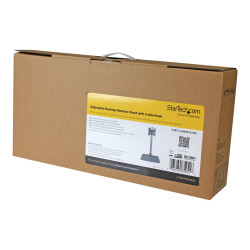Soporte Para Monitores Con Anilla De Gestion De Cableado | APLIUM