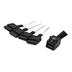 StarTech.com Cable Mini SAS Interno a SATA de 1m - Cable SFF-8643 a 4x