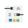StarTech.com Cable USB Type-C de 1m - USB 2.0 Tipo B a USB-C - Cable U
