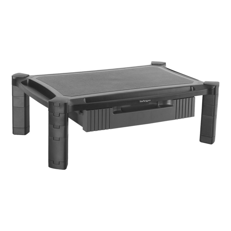 Base Con Cajon Monitor Altura Ajustable Y Columnas Apilables | APLIUM