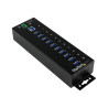 Concentrador Industrial USB 3 10 Puertos Proteccin Esd | APLIUM