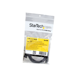 StarTech.com Cable 2m USB 3.0 Delgado - A Macho a Micro B Macho - Cabl