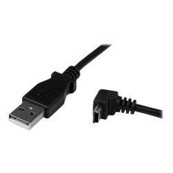 Cable 2M Mini USB B A USB A Acodado Hacia Abajo Adaptador | APLIUM