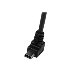 Cable 2M Mini USB B A USB A Acodado Hacia Abajo Adaptador | APLIUM