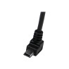 Cable 2M Mini USB B A USB A Acodado Hacia Abajo Adaptador | APLIUM
