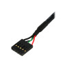 StarTech.com Cable Interno de 18 pulgadas al USB IDC de 5 pi | APLIUM