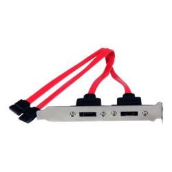 Bracket 2 Puertos Sata A Esata Adaptador | APLIUM