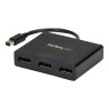StarTech.com Splitter Multiplicador Divisor Mini DisplayPortâ¢ de 3 P