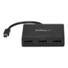 StarTech.com Splitter Multiplicador Divisor Mini DisplayPortâ¢ de 3 P
