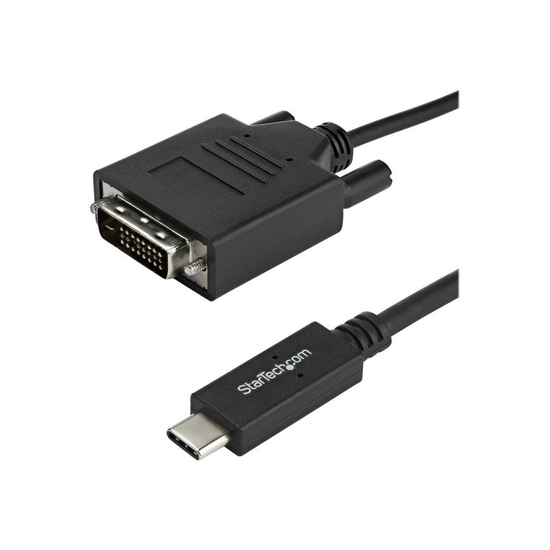 StarTech.com Cable Adaptador Conversor USB-C a DVI 1m 1920x1200 - Cabl