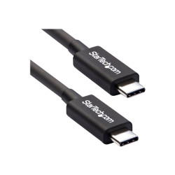 StarTech Cable Thunderbolt 3 USB-C de 50cm - 40Gbps - Tipo C - DP - Ca