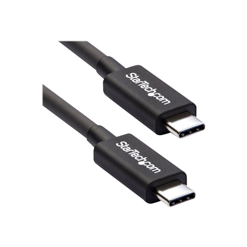 StarTech Cable Thunderbolt 3 USB-C de 50cm - 40Gbps - Tipo C - DP - Ca