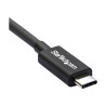 StarTech Cable Thunderbolt 3 USB-C de 50cm - 40Gbps - Tipo C - DP - Ca