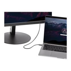 StarTech Cable Thunderbolt 3 USB-C de 50cm - 40Gbps - Tipo C - DP - Ca