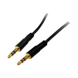 StarTech.com Cable de 4,5m Estéreo Delgado de 3,5mm - Macho a Macho -