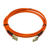 StarTech.com Cable Patch de Fibra Duplex Multimodo 50/125 2m LC a LC -