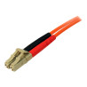 StarTech.com Cable Patch de Fibra Duplex Multimodo 50/125 2m LC a LC -
