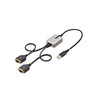 2ft 2-Port USB to RS232 Serial Adapter