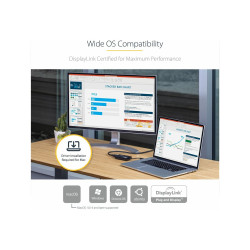 Startech Adaptador Grafico Externo Multi Monitor USB 3.0 a HDMI 4K HD