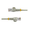 StarTech.com Cable de Red de 0,5m Gris Cat5e Ethernet RJ45 sin Enganch