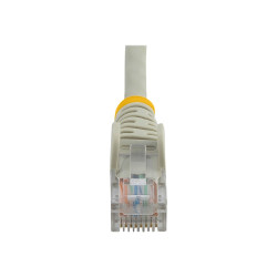 StarTech.com Cable de Red de 0,5m Gris Cat5e Ethernet RJ45 sin Enganch