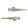 30cm Gray Cat5e Snagless Patch Cable | APLIUM