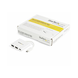 Adaptador Usb-c A HDMI 4K Replicador De Puertos Blanco | APLIUM