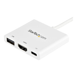 Adaptador Usb-c A HDMI 4K Replicador De Puertos Blanco | APLIUM