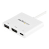 Adaptador Usb-c A HDMI 4K Replicador De Puertos Blanco | APLIUM