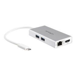 Adaptador Usb-c Multifuncion Blanco HDMI Red Para Portatil | APLIUM