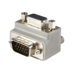 Adaptador De Cable VGA A VGA Acodado A La Derecha Tipo 1 | APLIUM